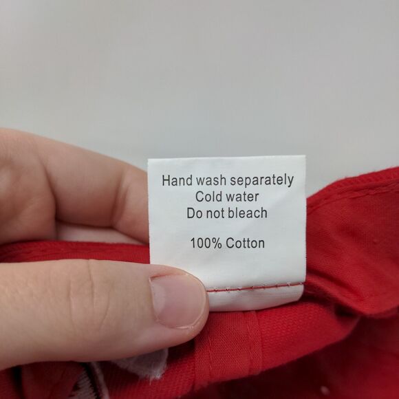 Team Penske Strapback Hat Red Embroidered Signature #3 #6 Embroidered Logo - Picture 8 of 8